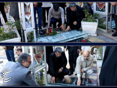 ادای احترام رییس سازمان سینمایی به شهدای تروریستی کرمان