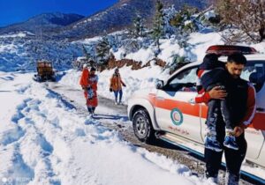 ۲۳۸ مسافر گرفتار کولاک و برف در استان سمنان امداد رسانی شدند