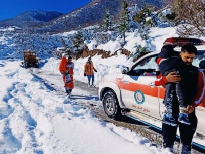 ۲۳۸ مسافر گرفتار کولاک و برف در استان سمنان امداد رسانی شدند