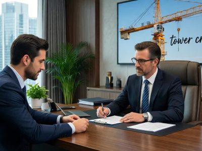 چگونه یک قرارداد خدمات تاورکرین امن و سودمند با پیمانکار ببندیم؟