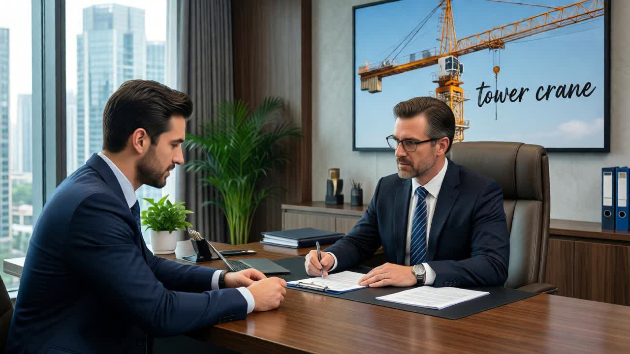 چگونه یک قرارداد خدمات تاورکرین امن و سودمند با پیمانکار ببندیم؟