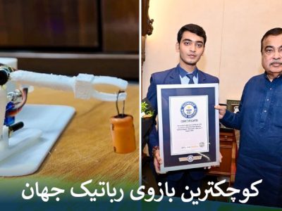 کوچکترین بازوی رباتیک جهان
